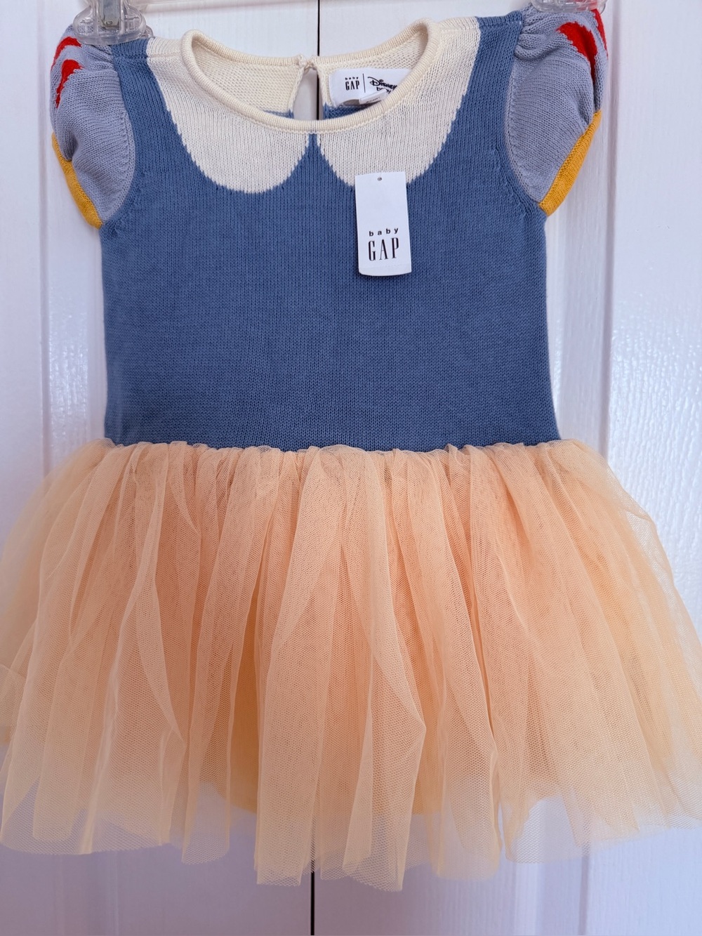 babyGap Disney Snow White Tutu Dress 12-18 Months NWT Knit Tulle Princess